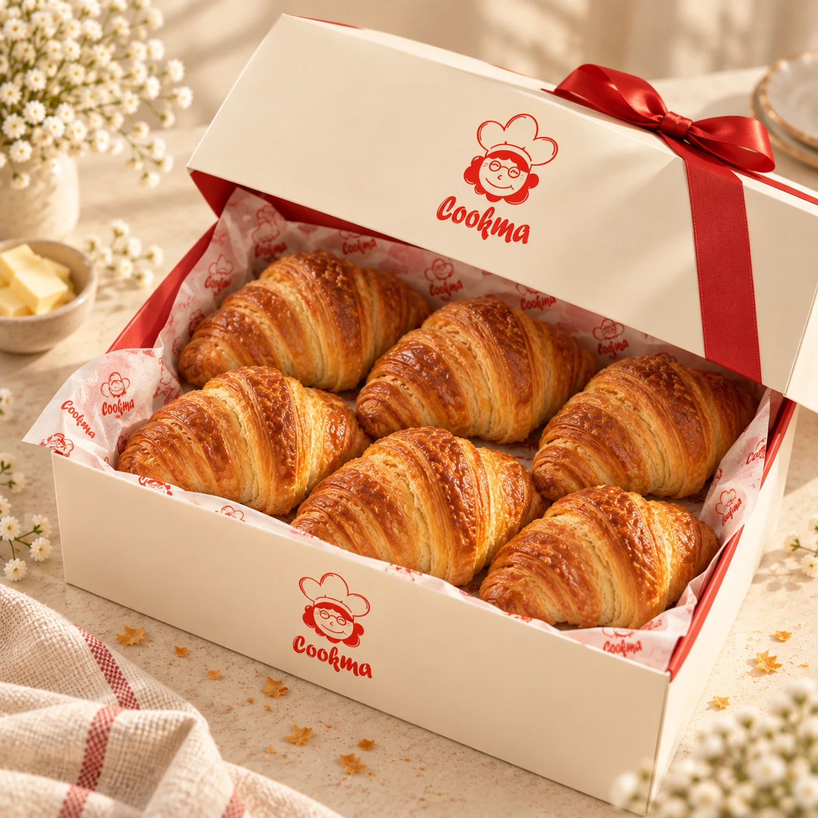 Croissant Box — 6 Pieces