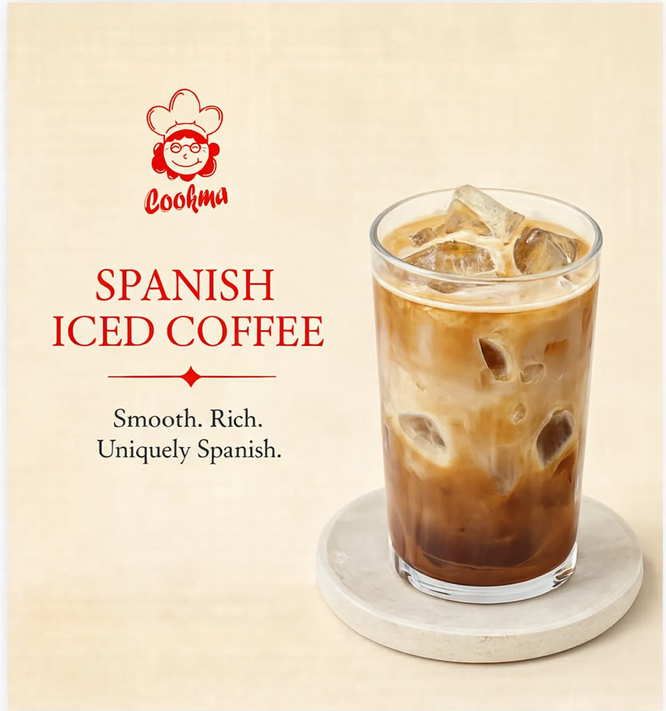 Cookma Spanish iced coffee
